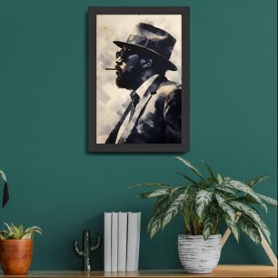 Thelonious Monk Framed Art