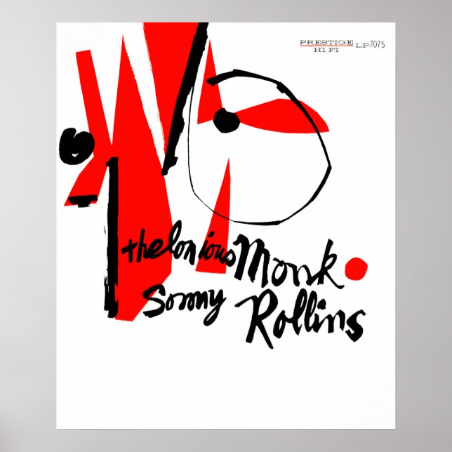 Thelonious Monk / Sonny Rollins Poster (Front)