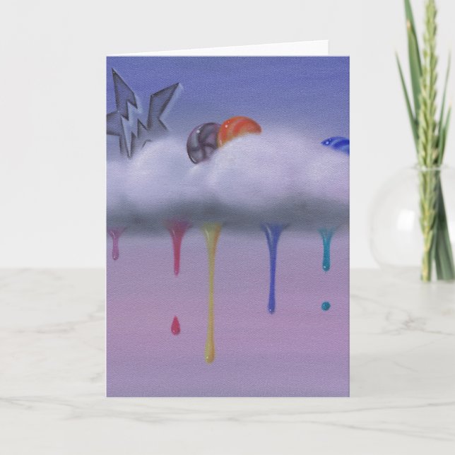 thelostmarbles greeting card (Front)