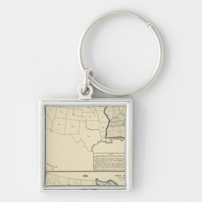 Thematic United States Keychain (Front)