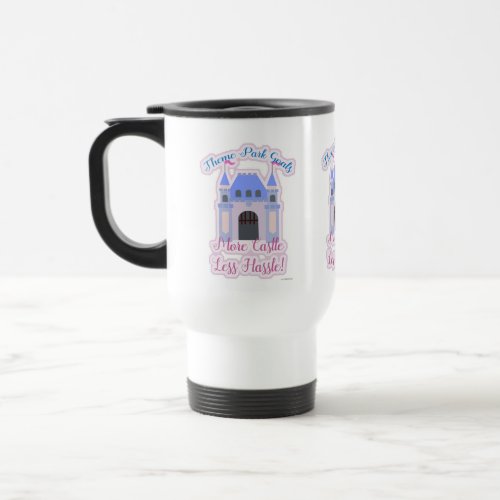 Theme Park Goals Cool Vacation Time Slogan Travel Mug