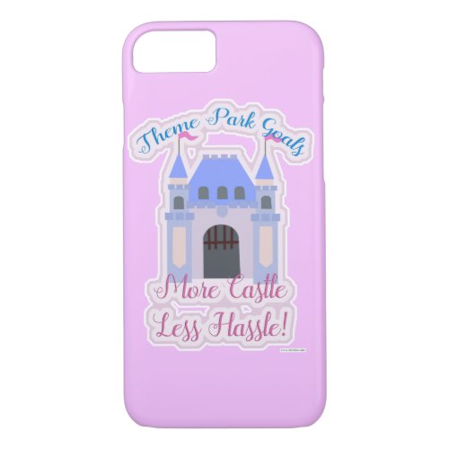 Theme Park Goals Epic Slogan iPhone 87 Case