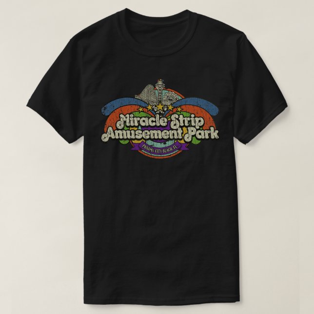 Theme Park Miracle Strip Amusement Park 1963  T-Shirt (Design Front)