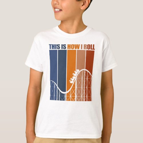 Theme Park Shirt For Roller Coaster Lovers