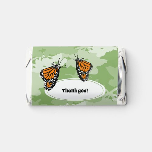 Themed Birthday Party Green Monarch Butterfly Hersheys Miniatures