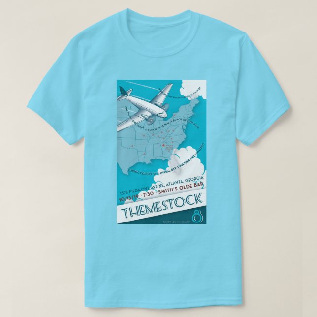 Themestock 8 T-shirt (Design Front)
