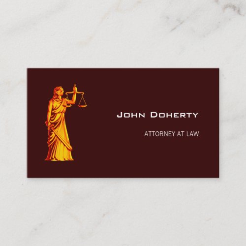 ATTORNEY AT LAW - Business Card