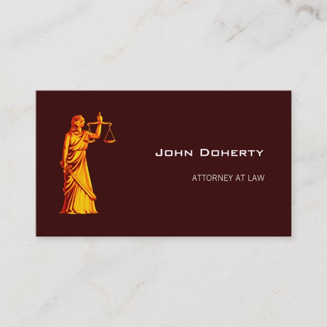 Themis | Attorney At Law Business Card (Front)