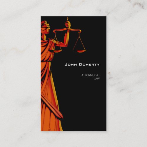 Themis  Modern Attorney At Law Business Card