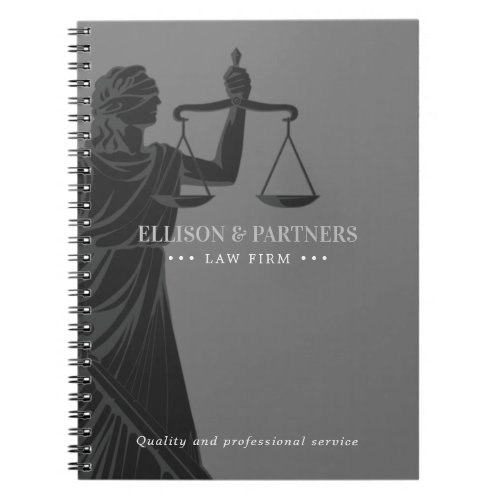 Themis  Scales of Justice Notebook