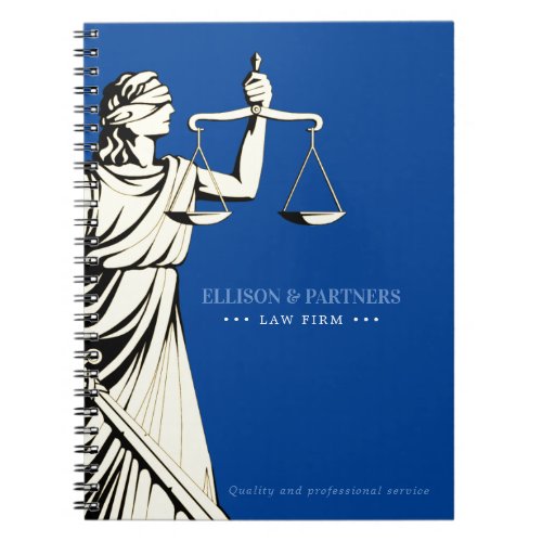 Themis  Scales of Justice Notebook