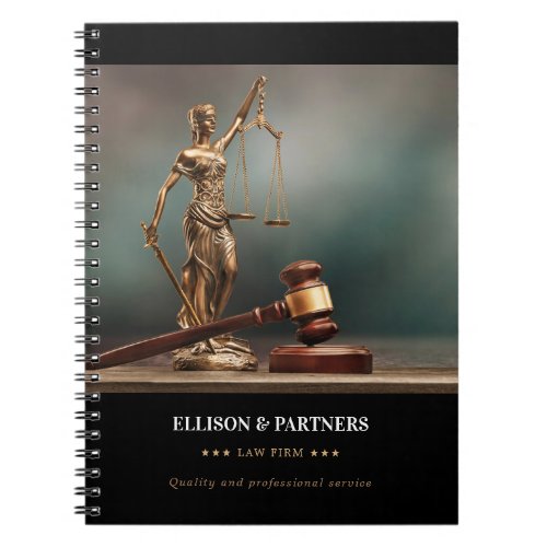 Themis  Scales of Justice Notebook