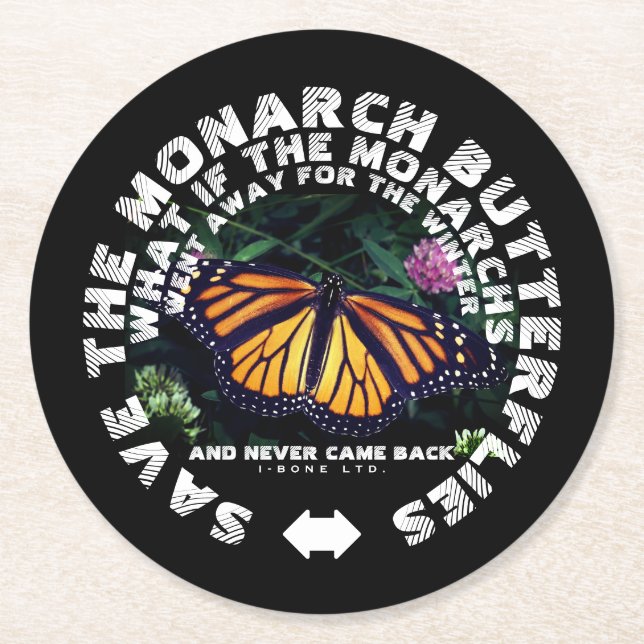 THEMONARCHS THE MONARCHS 2 ROUND PAPER COASTER (Front)