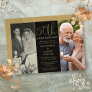 Then And Now 2 Photo 50th Wedding Anniversary Invitation