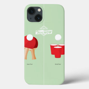 Then And Now: Ping Pong iPhone 13 Case