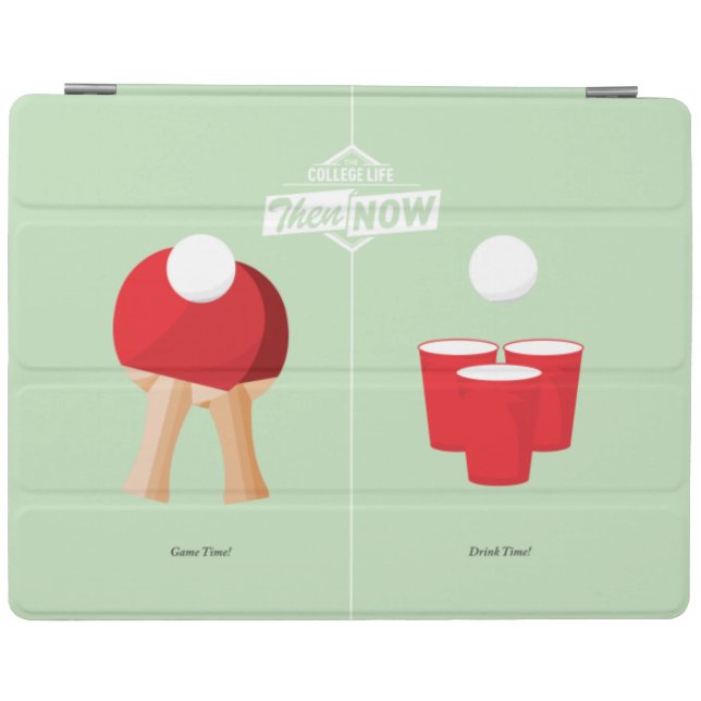 Then And Now: Ping Pong iPad Smart Cover (Horizontal)