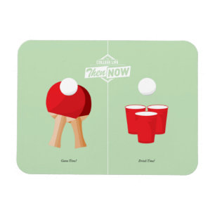Then And Now: Ping Pong Magnet