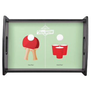 Then And Now: Ping Pong Serving Tray