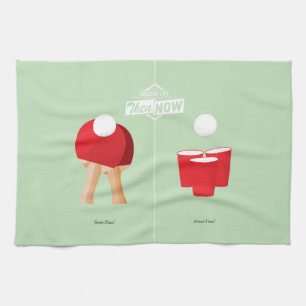 Then And Now: Ping Pong Towel
