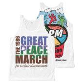 Then and Now Tank Top - 1986 meets 2016! (Front and Back)