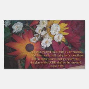 Then Shall Thy Light Break Stickers