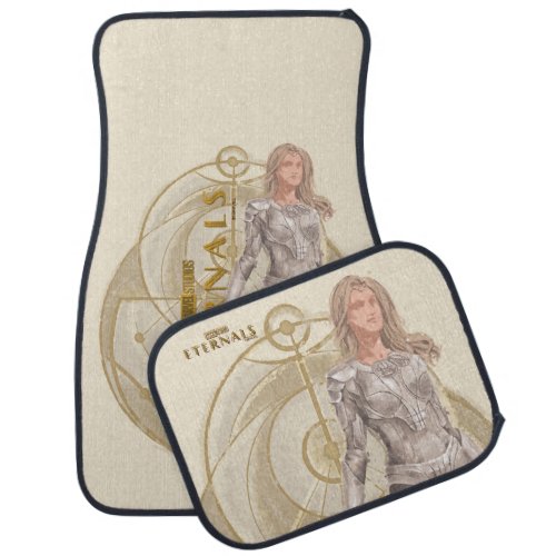 Thena Astrometry Graphic Car Floor Mat