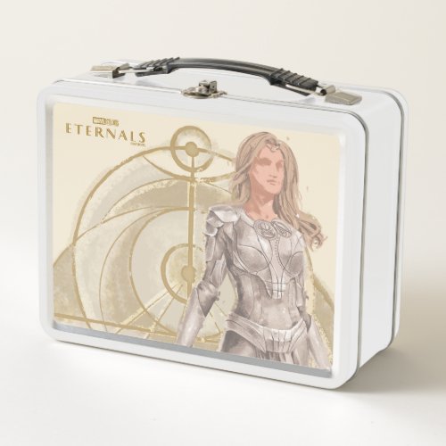 Thena Astrometry Graphic Metal Lunch Box