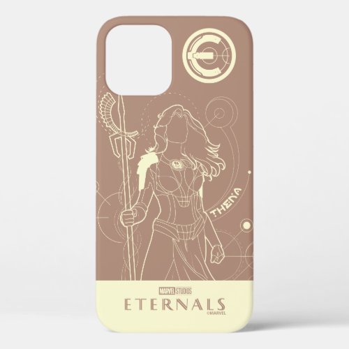 Thena Astrometry Outline iPhone 12 Case