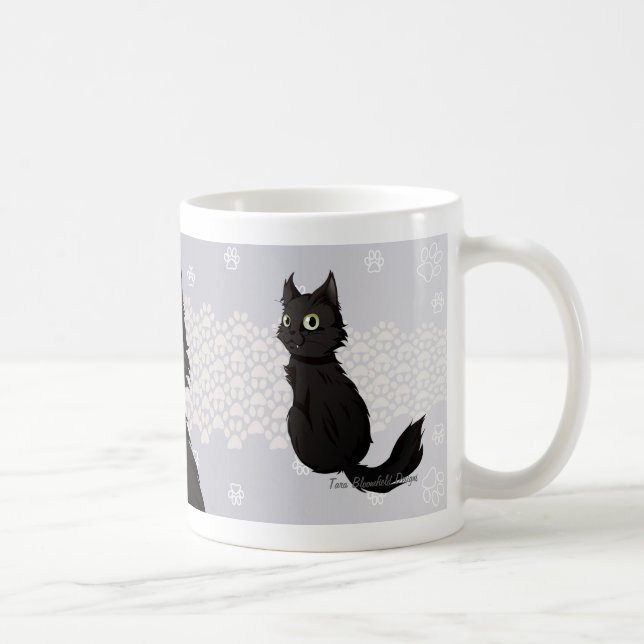 Theo Cat Mug (Right)