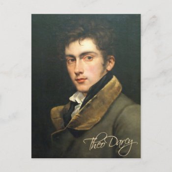 Theo Darcy Postcard by AustenVariations at Zazzle