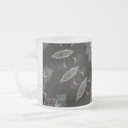 Theo  frosted glass coffee mug
