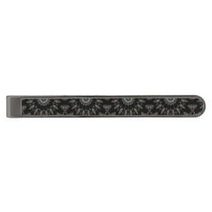 Theo   gunmetal finish tie bar