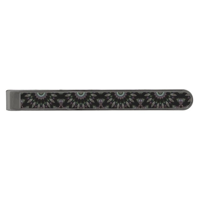 Theo   gunmetal finish tie bar (Front)