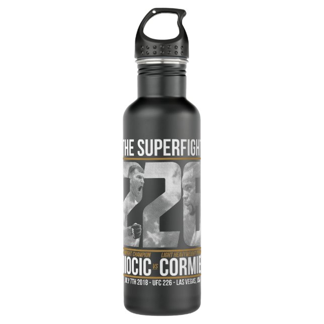 theo james Classic T shirt Stainless Steel Water Bottle (Front)