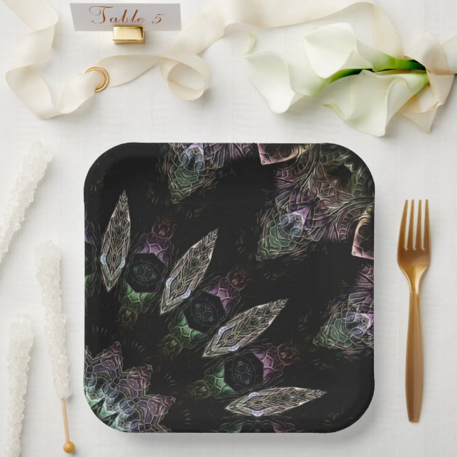 Theo Paper Plate (Wedding)