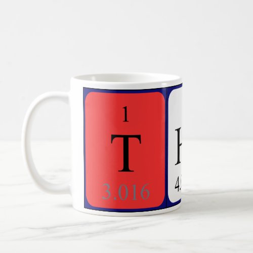 Theo periodic table name mug