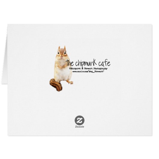 Theo the Amigo Chipmunk Large Collage (Back Horizontal)