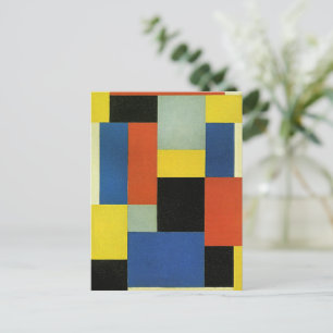 Theo van Doesburg, Composition XX, Holiday Postcard