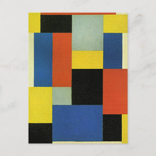 Theo van Doesburg, Composition XX, Postcard