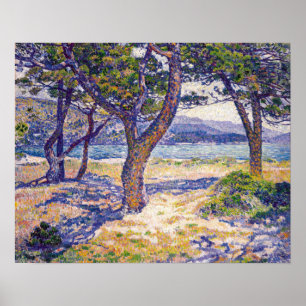 Theo Van Rysselberghe The Mediterranean Poster