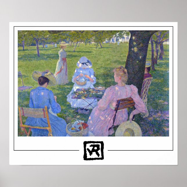 Théo van Rysselberghe Zedign Art Poster #110 (Front)