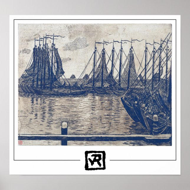 Théo van Rysselberghe Zedign Art Poster #181 (Front)