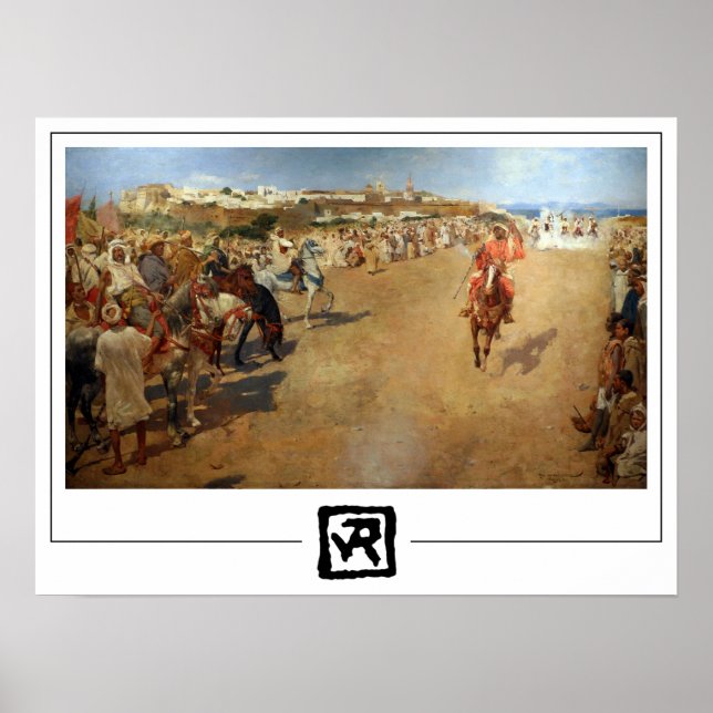 Théo van Rysselberghe Zedign Art Poster #241 (Front)