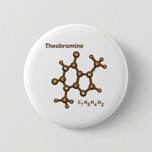 Theobromine Button (Front)
