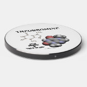 Theobromine Chocolate Molecule Active Ingredient Wireless Charger (Front 2)