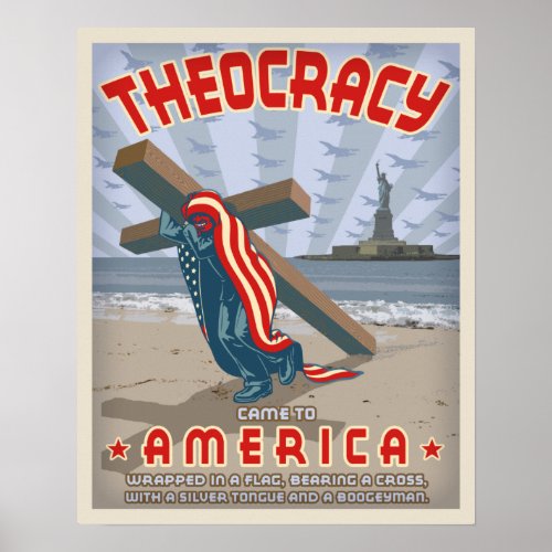 Theocracy Came Poster