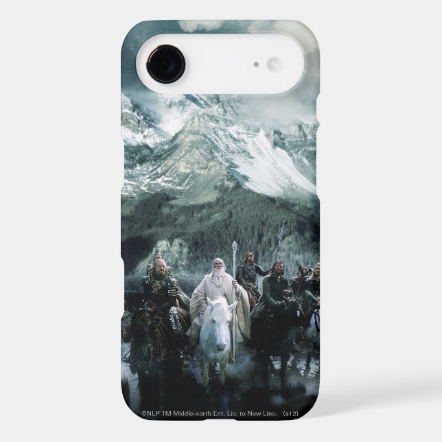 Theoden and the Fellowship Case-Mate iPhone Case (Back)