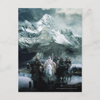 Theoden and the Fellowship Postcard