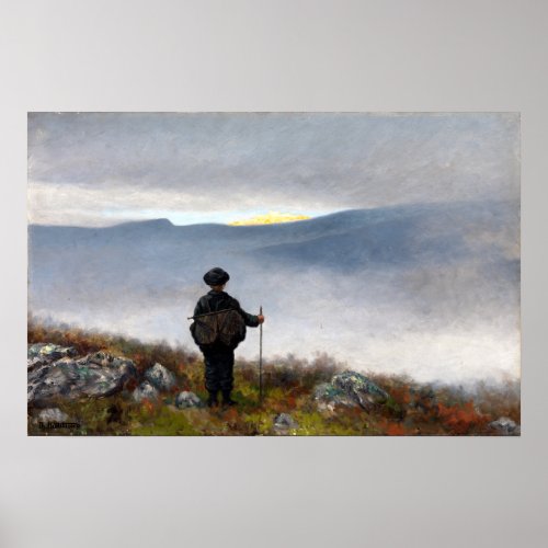 Theodor Kittelsen Far Far Away Soria Moria Palace Poster