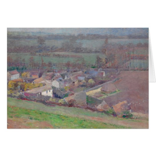 Theodore Robinson "Bird's eye view" landscape art Cards (Front Horizontal)